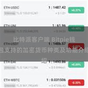 比特派客户端 Bitpie钱包支持的加密货币种类及功能介绍