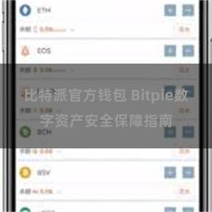 比特派官方钱包 Bitpie数字资产安全保障指南