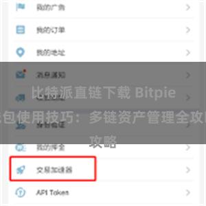 比特派直链下载 Bitpie钱包使用技巧：多链资产管理全攻略