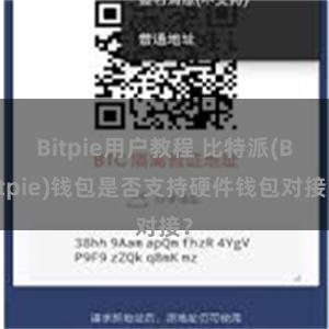 Bitpie用户教程 比特派(Bitpie)钱包是否支持硬件钱包对接？