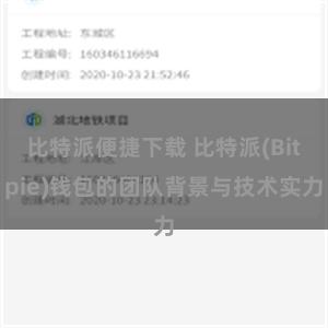 比特派便捷下载 比特派(Bitpie)钱包的团队背景与技术实力