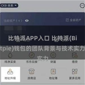 比特派APP入口 比特派(Bitpie)钱包的团队背景与技术实力